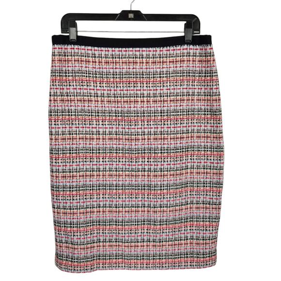 Talbots Women's Tweed Textured Woven Pencil Skirt Size 10 - Picture 1 of 6